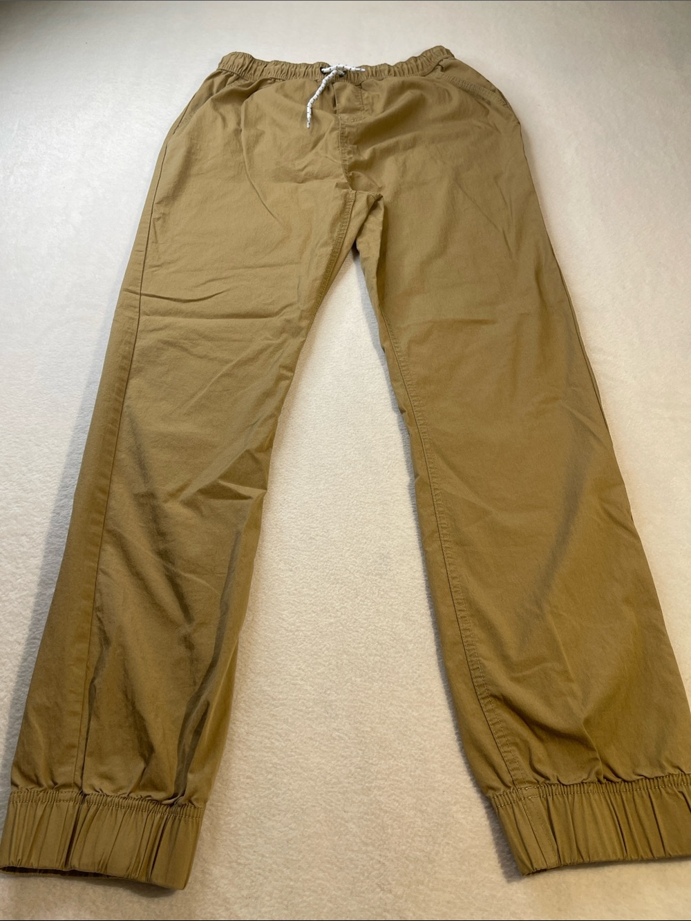 Nautica BIG BOYS SIZE 20 Drawstring Joggers - Khaki PULL ON